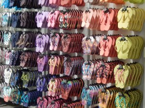 Brazil's famous Havaianas flip-flops