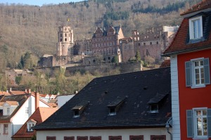 Heidelberg Castle (viewed from town)