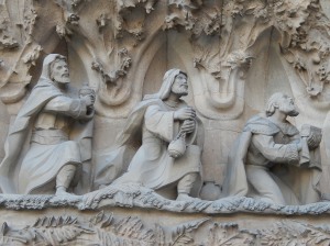 The Wise Men - at the main entrance