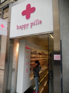 "happy pills"?? It's a candy store! :D