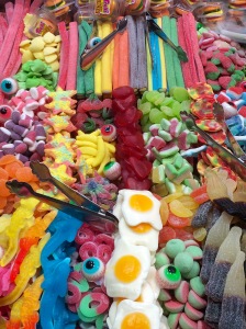 colourful candy for sale in the market (Don)