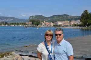 town -- on Lake Garda