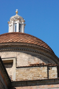 the Dome of the Medici's church