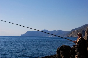very long fishing pole (Don)