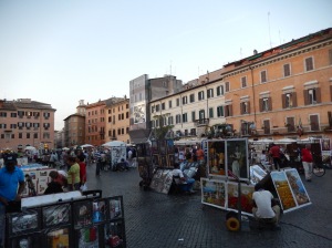 in Piazza Navona