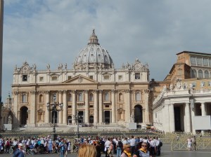 St. Peter's Basilica, taken from St. Peter's square