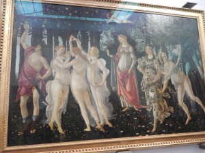 "La Primavera" (or, Allegory of Spring) by Botticelli