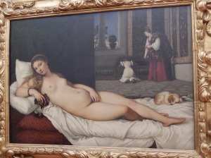 the sensuous "Venus of Urbino" by Titian