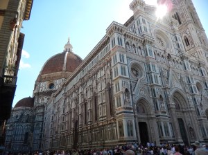 taken on a later day, but a better view of the size of the Duomo