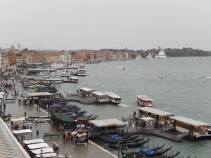 view from the top floor offices of Doge Palace personnel