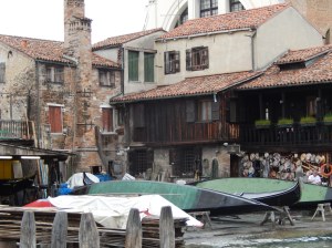 Squero di San Rovaso, oldest of the few surviving gondola workshops