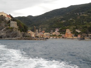 leaving Monterosso behind