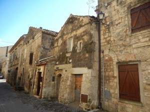 ancient-looking houses