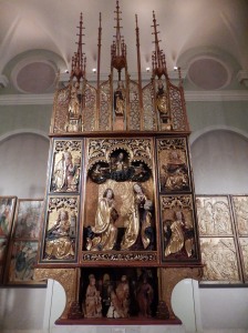 15th century winged altar
