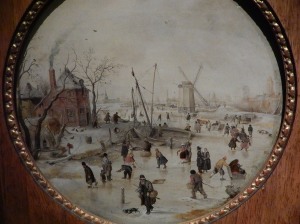 "Winter Landscape With Skaters" by Hendrick Avercamp