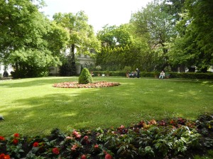 Károlyi Park, once a private garden
