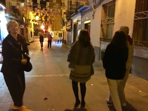 walking the streets of little bars