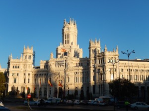 the gorgeous Madrid Town Hall