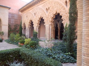 beautiful inner courtyard