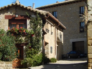 picturesque homes in the town
