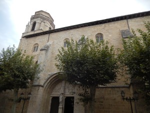 the Church of St. John the Baptist, the town's patron saint, and where Louis XIV was married