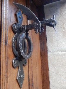 interesting door-knocker