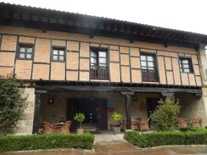 our hotel in Santillana